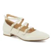 Carinii Baleriny*Baleriny Mary Jane beżowe --B9965-491-000-000-000