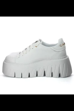Damskie Carinii Na Platformie | Białe Sneakersy Damskie*Białe sneakersy na platformie --B10076-L46-000-000-G75