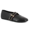 Carinii Baleriny*Czarne baleriny z paskami --B10415-E50-000-000-000