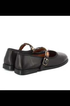 Carinii Baleriny*Czarne baleriny z paskiem --B10200-E50-000-000-000