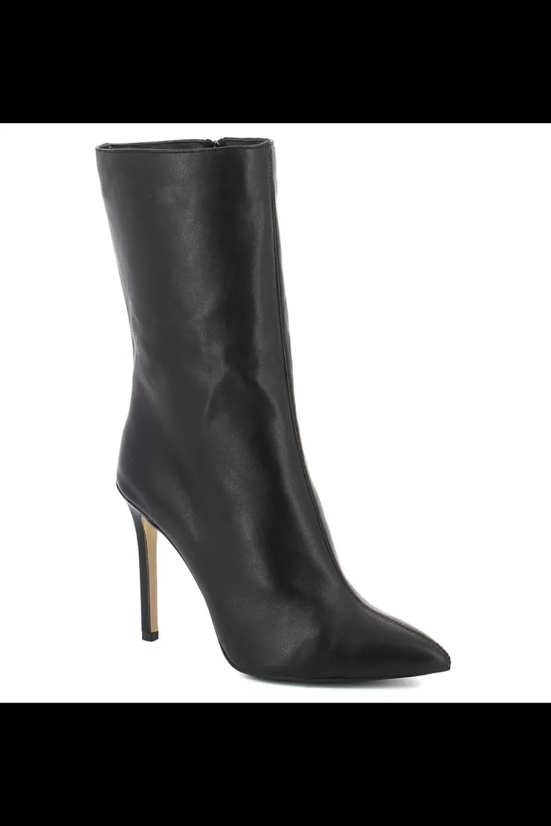 Damskie Carinii Czarne Botki Damskie | Jesienne*Czarne botki na szpilce --B9358-P03-000-000-000
