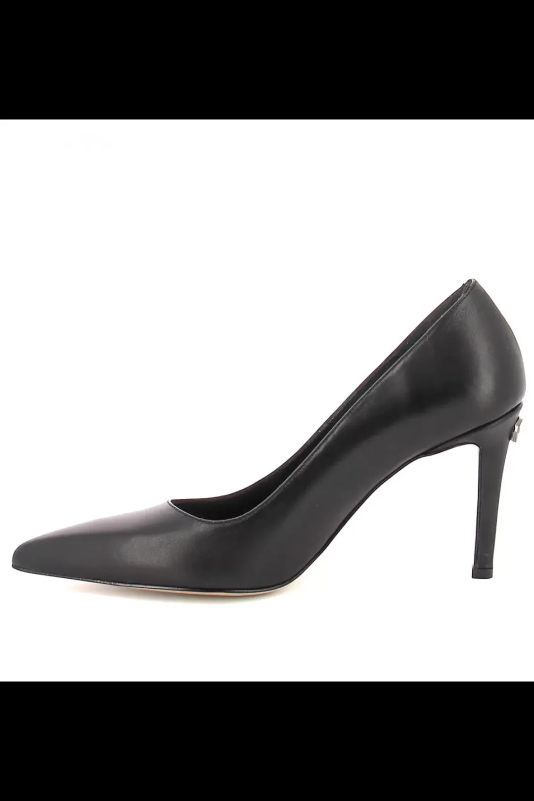 Damskie Carinii Czarne Półbuty Damskie | Eleganckie*Czarne czółenka skórzane --B10270-E50-000-000-000