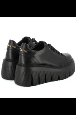Damskie Carinii Na Platformie | Czarne Sneakersy Damskie*Czarne sneakersy na platformie --B10076-E50-000-000-000